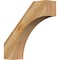 Ekena Millwork 6"W x 24"D x 24"H Westlake Rough Sawn Knee Brace, Western Red Cedar BRC06X24X24WTL00RWR - alternate 1